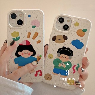 เคสป้องกันโทรศัพท์มือถือ แบบนิ่ม ย่อยสลายได้ เป็นมิตรกับสิ่งแวดล้อม สําหรับ iPhone 11 13 12 14 Pro Max 8 7 6 6s Plus SE2020 X Xr Xs Max