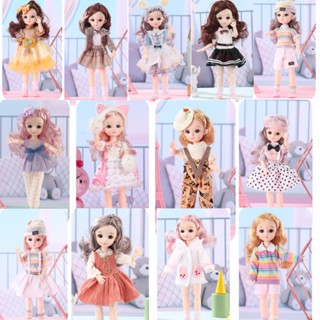 ตุ๊กตาเจ้าหญิง Bjd ข้อต่อขยับได้ 12 ข้อต่อ ขนาดใหญ่ 30 ซม. 1/6 พร้อมเสื้อผ้า รองเท้า DIY สําหรับเด็กผู้หญิง