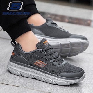 Skechers_ MAX CUSHION รองเท้าผ้าใบลําลอง ขนาดใหญ่ สําหรับผู้ชาย ผู้หญิง เหมาะกับการวิ่ง ไซซ์ 36-45