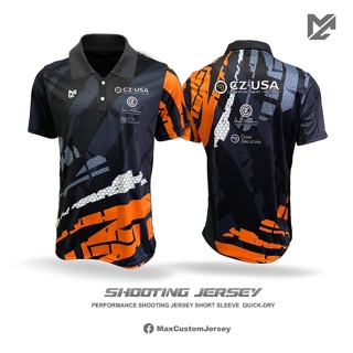 Max Custom Jersey เสื้อยิงปืนแบบใหม่ CZ