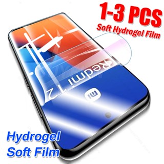 1-3Pcs Hydrogel Film For Xiaomi Redmi 12 4G Screen Protector Not Glass Redmy Radmi 12 Redmi12 23053RN02A 6.79 Soft Clear Films