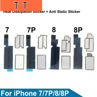  สติกเกอร์เมนบอร์ด กระดาษกราไฟท์ กระจายความร้อน ป้องกันไฟฟ้าสถิตย์ สําหรับ iPhone 7 7P 8 8P 8 Plus