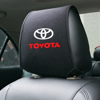 ปลอกหมอน ผ้าฝ้าย พร้อมกระเป๋า สําหรับเบาะรถยนต์ Toyota 1 ชิ้น