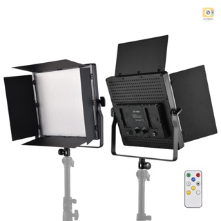 And-90w แผงไฟถ่ายภาพ LED สองสี 1024 ชิ้น ลูกปัด LED 3200K-5600K หรี่แสงได้ DC/NP Series ใช้แบตเตอรี่ พร้อมรีโมตคอนโทรล