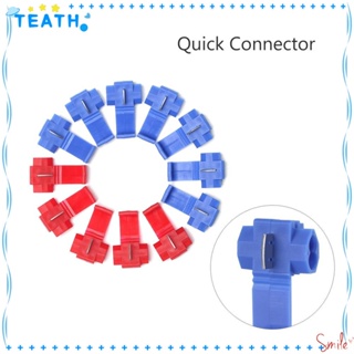 Teath อุปกรณ์เชื่อมต่อสายไฟ แบบสปริงเร็ว ไม่มีสกรู 20 50 100 ชิ้น