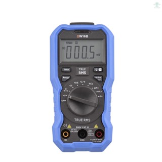 OWON OW16B Digital BT Multimeter with Offline Record 5999 Counts True RMS Auto-ranging Multifunction Electrical Tester with Backlight Voltage Meter NCV Test Measuring Temperature/ AC DC   Voltage Current/ Capacitance/ Resistance/ Frequency/ Diode/ Co