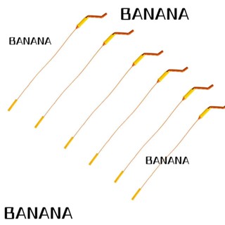 Banana1 ตะขอจับท่อระบายน้ํา ปลั๊กอุดตัน ยืดหยุ่น กันอุดตัน สําหรับทําความสะอาดท่อระบายน้ํา 6 ชิ้น