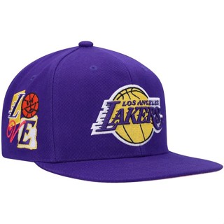 ใหม่ Los Angeles Lakers_popular หมวกเบสบอล ปักลาย ปรับได้ แฟชั่นสําหรับผู้ชาย และผู้หญิง