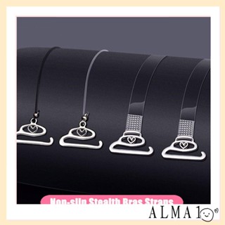 Alma สายรัดบราชั้นใน สําหรับสตรี กันลื่น สามารถปรับได้