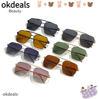 Okdeals แว่นตากันแดด เลนส์โพลาไรซ์ น้ําหนักเบา สไตล์เรโทร สําหรับผู้ชาย