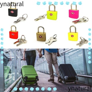 Ynatural TSA กุญแจล็อคศุลกากร ขนาดเล็ก สําหรับเดินทาง