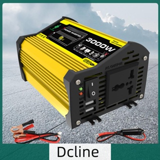 [Dcline.th] อินเวอร์เตอร์อัจฉริยะ 3000W DC 12V เป็น AC 110 220V USB คู่