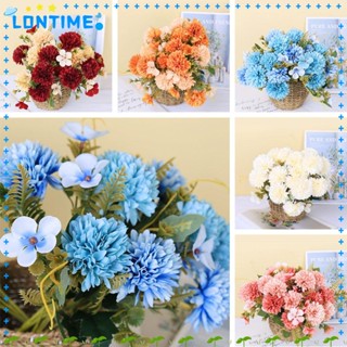 Lontime ช่อดอกคาโมมายล์ประดิษฐ์ ผ้าไหม 8 สี สําหรับตกแต่งงานแต่งงาน