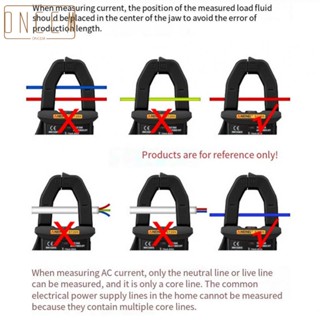 【ONCEMOREAGAIN】Clamp Multimeter Saving Worry And Power When A Nearby 4HΖ-4ΜΗΖ 6.000nF-60.00mF