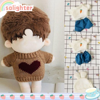 Solighter 20 ซม.ชุดเสื้อผ้า กางเกงขาสั้น  สําหรับตุ๊กตาไอดอล