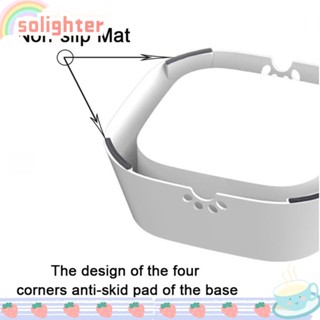 Solighter ชามน้ําดื่ม พลาสติก กันล้น ไม่หก ขนาด 1.5 ลิตร สําหรับสุนัข