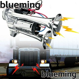 Blueming2 แตรลม มัลติฟังก์ชั่น 600dB 12V แตรทรัมเป็ตคู่ ลําโพงทรัมเป็ตคู่ เสียงดังมาก ทนทาน สําหรับรถบรรทุก รถตู้ รถบรรทุก รถตู้ รถบรรทุก รถตู้