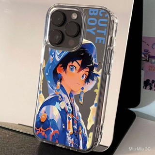 เคสโทรศัพท์มือถือแบบนิ่ม ใส กันกระแทก ลายการ์ตูน สําหรับ iPhone 15 Pro Max 15 Plus 14 Pro Max 14 Plus 13 Pro Max 13 Pro 11 Pro Max11 X XR Xs Max 7 Plus 8 Plus 2020 เคสโทรศัพท์