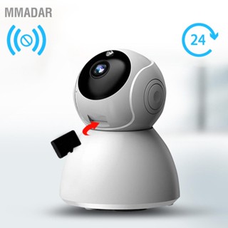 MMADAR กล้องรักษาความปลอดภัยสมาร์ท 1080P WiFi รีโมทคอนโทรลไร้สายกล้อง Night Vision กล้องเฝ้าระวังในร่ม US Plug 64G