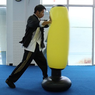 I Furniture store PVC 160 ซม. ฟิตเนสตีกระสอบทรายผู้ใหญ่เด็ก Inflatable คอลัมน์ Tumbler Punching Bag