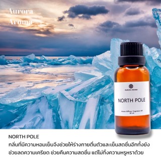 Aroma Diffuser Fragrance Oil น้ำหอมเครื่่องพ่นไอน้ำ 20 / 30 ml.กลิ่น NORTH POLE กลิ่นบรรยาาศขั่วโลก