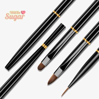 [WillBesugarT] ปากกาบําบัดเล็บ 3 ชิ้น พร้อมฝาปิด [ใหม่]