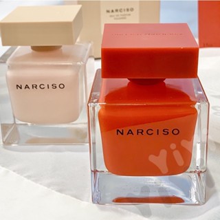 Narciso น้ําหอมผู้หญิง ชื่อเดียวกัน กลิ่นเรดไรม์ (ไขมันแดง) สีชมพู (ไขมันชมพู) 90 มล.