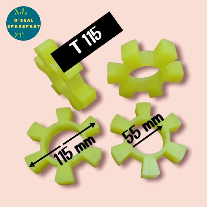 ข้อต่อยาง T-115/ยางคลัตช์ชวา T-115