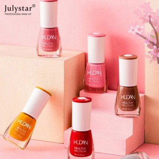 JULYSTAR Kudan เล็บ Quick-drying ฤดูร้อนใหม่สีขาวผิวมัน Non-peeling เล็บเบเกอรี่-ฟรีเล็บ base Coat