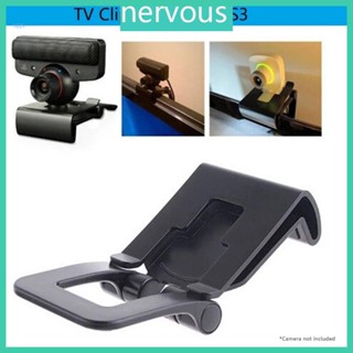 Nerv อุปกรณ์เมาท์ขาตั้งทีวี วัสดุ ABS ปรับได้ สําหรับกล้อง PS3 Move Eye