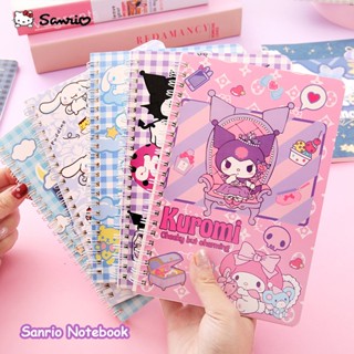 SANRIO สมุดโน๊ตไดอารี่ ลาย Hello Kitty Kuromi Cinnamoroll Sanrioed ขนาด A5 น่ารัก สําหรับสํานักงาน 1 ชิ้น