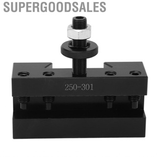 Supergoodsales Post Change Tool Holder 250- Alloy Steel 40Gr for 13‑18in Lathe