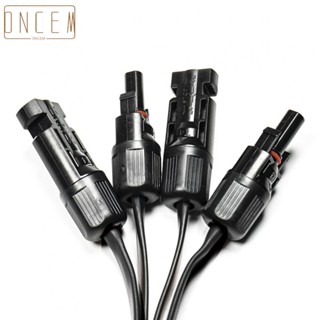 【ONCEMOREAGAIN】LSZH Flame Retardant Black Solar Cable for Casement 1 Pair 1000V Easy to Install