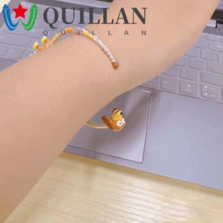 Quillan แหวนสวมนิ้ว โลหะผสม ลายการ์ตูนสุนัข สไตล์เกาหลี สตรีท ของขวัญ เครื่องประดับ สําหรับผู้หญิง