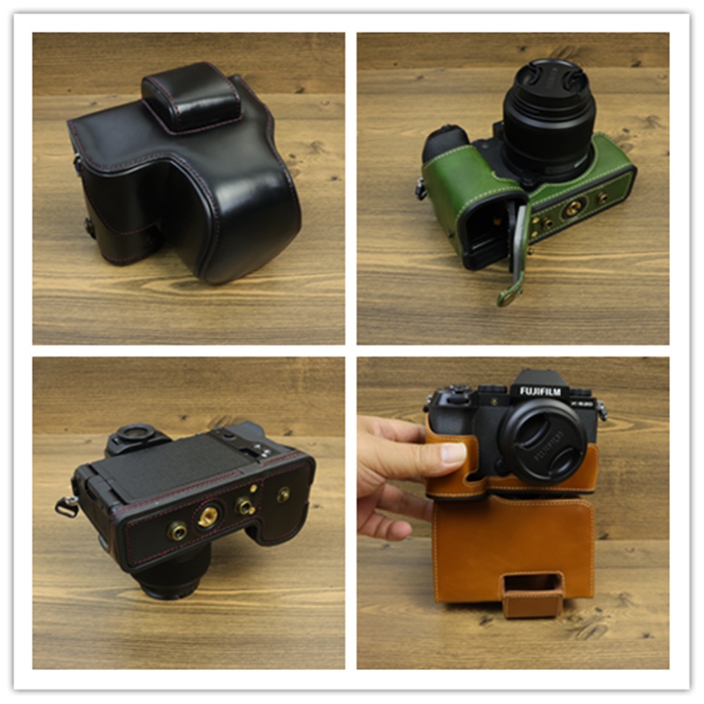 Xs20 PU / ของแท้ ครึ่งเคส ฐานบอดี้ เคส สําหรับกล้อง Fujifilm Fuji X-S20 & XC 15-45 มม. F3.5-5.6 - รูปที่ 4