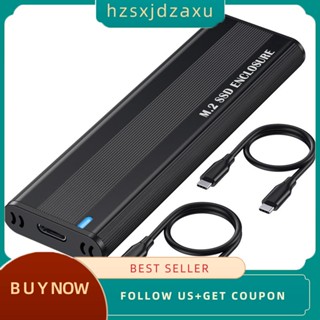 【hzsxjdzaxu】เคสอะแดปเตอร์ M2 SSD NVME SATA Dual Protocol M.2 เป็น USB Type C 3.1 SSD สําหรับ NVME PCIE NGFF SATA SSD Disk Box M.2 SSD