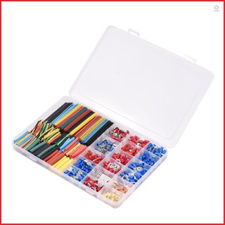 Heat Shrinkable Tube Kit - 678PCS Terminals &amp; Heat-shrink Tubes with Assorted Box