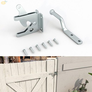 【VARSTR】Bolt With Bolt Fence Garden Pasture Protective Part Safety Auto Gate Latch