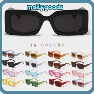 Moilyhd Y2K แว่นตากันแดด 90s UV400 สีแคนดี้ สําหรับผู้ชาย ผู้หญิง