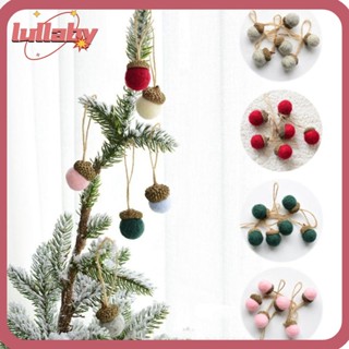 Lullaby จี้ต้นคริสต์มาส ผ้าวูล ละเอียดอ่อน สําหรับแขวนตกแต่งต้นคริสต์มาส DIY