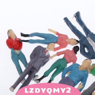 [Lzdyqmy2] โมเดลฟิกเกอร์คน ไดโอราม่า สเกล 1:50 50 ชิ้น