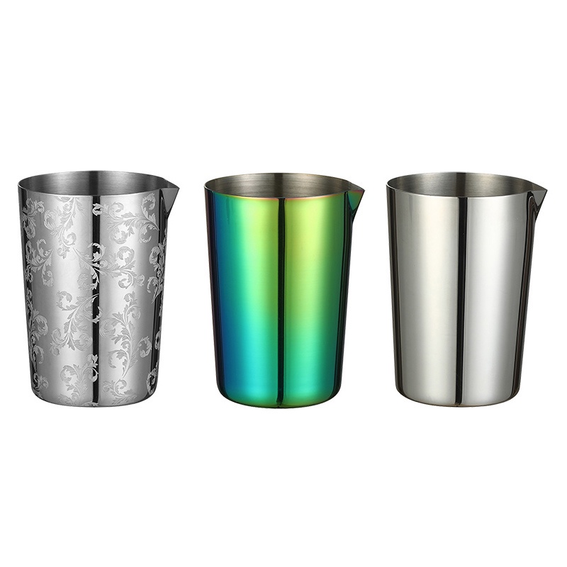 500ml Stainless Steel Stirring Tin Mixing Glass Preferred by Pros and Amateurs Alike, Make Your Own Specialty Cocktails