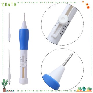Teath เข็มเจาะรู ดินสอวิเศษ เครื่องมือหัตถกรรม Threaders