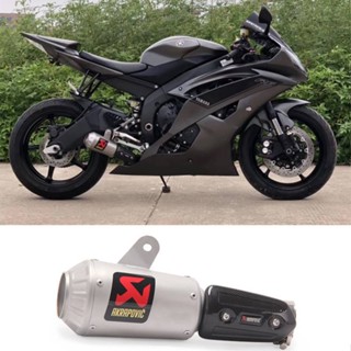 ท่อไอเสีย ดัดแปลง สําหรับ Yamaha YZF-R6 R6 06-15 16 17 18 19