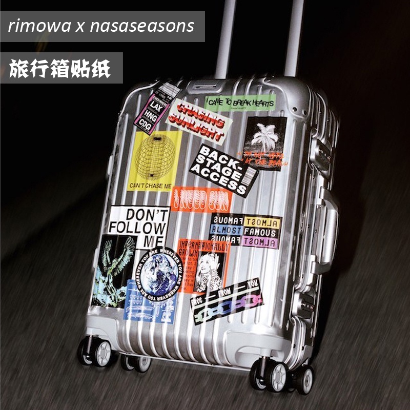 Rimowa rimowa สติกเกอร์ กันน้ํา ขนาดใหญ่ สําหรับติดกระเป๋าเดินทาง
