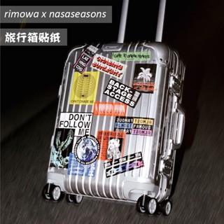 Rimowa rimowa สติกเกอร์ กันน้ํา ขนาดใหญ่ สําหรับติดกระเป๋าเด…