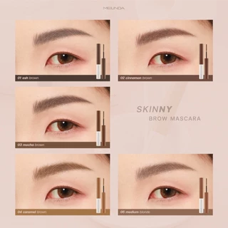 [📦 ส่งด่วน - ราคาถูก] MEILINDA Skinny Brow Mascara มาสคาร่าปัดคิ้ว (MC3115)