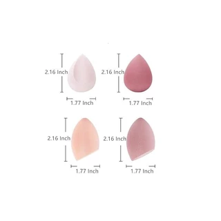 8ชิ้น/1กล่อง ฟองน้ำไข่แต่งหน้า พัฟฟองน้ำ ฟองน้ำไข่ beauty egg ฟองน้ำเกลี่ยรองพื้น