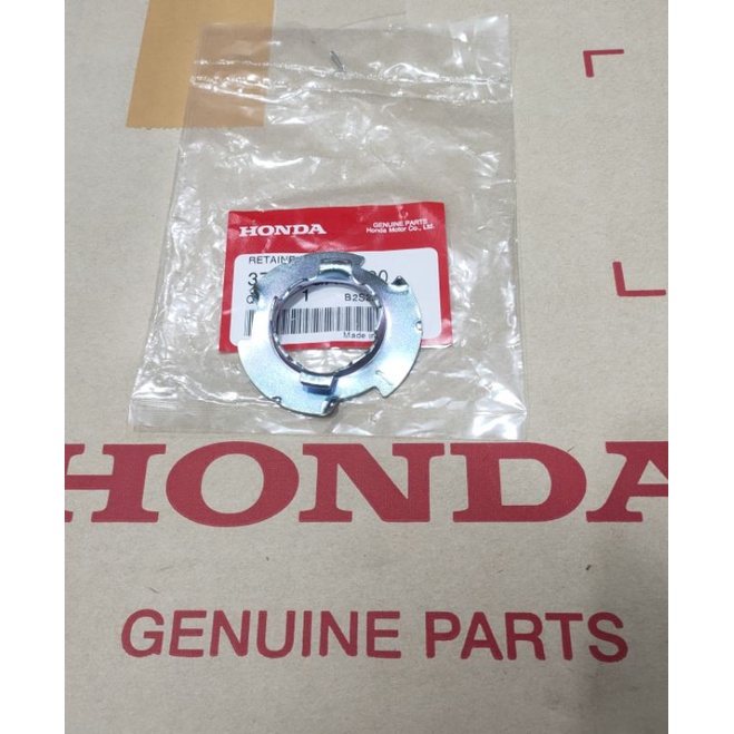 แผ่นล๊อคชุดลูกลอยปั๊มน้ำมันเชื้อเพลิงแท้(37802-GA7-700)คลิ๊ก110,แอร์เบลค,เวฟ125D,เวฟ125R,1ชิ้น