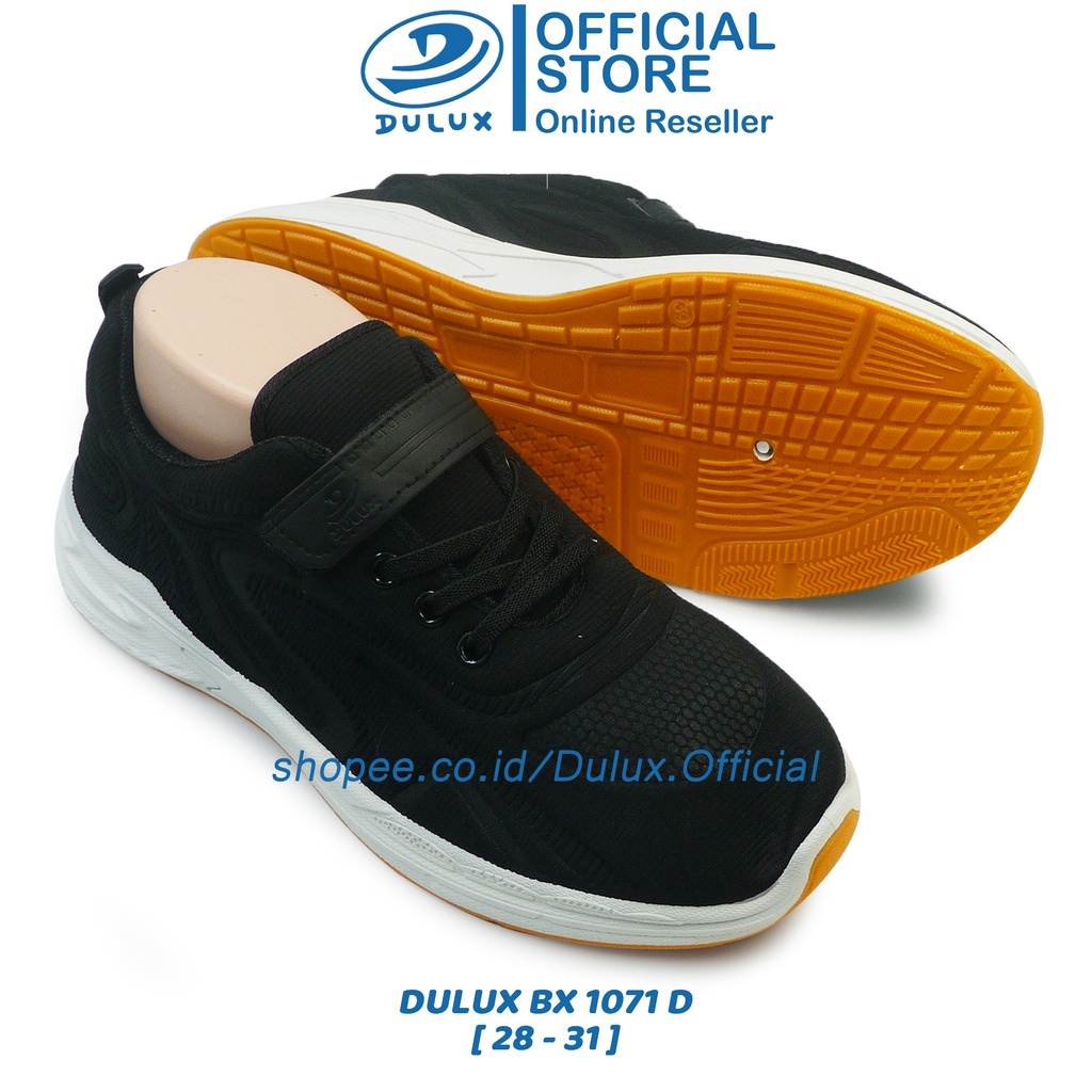 DULUX OFFICIAL - PREPET MODEL SCHOOL SHOES 1071D CHILDRENS SPORTS SHOES UK 28 - 32 [BX 1071 D]